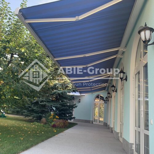 Фотографии выполненных работ компании «ABIE-GROUP» Испанских кассетных маркиз KYMA. дер.Барвиха, Одинцовский городской округ, Московская область.